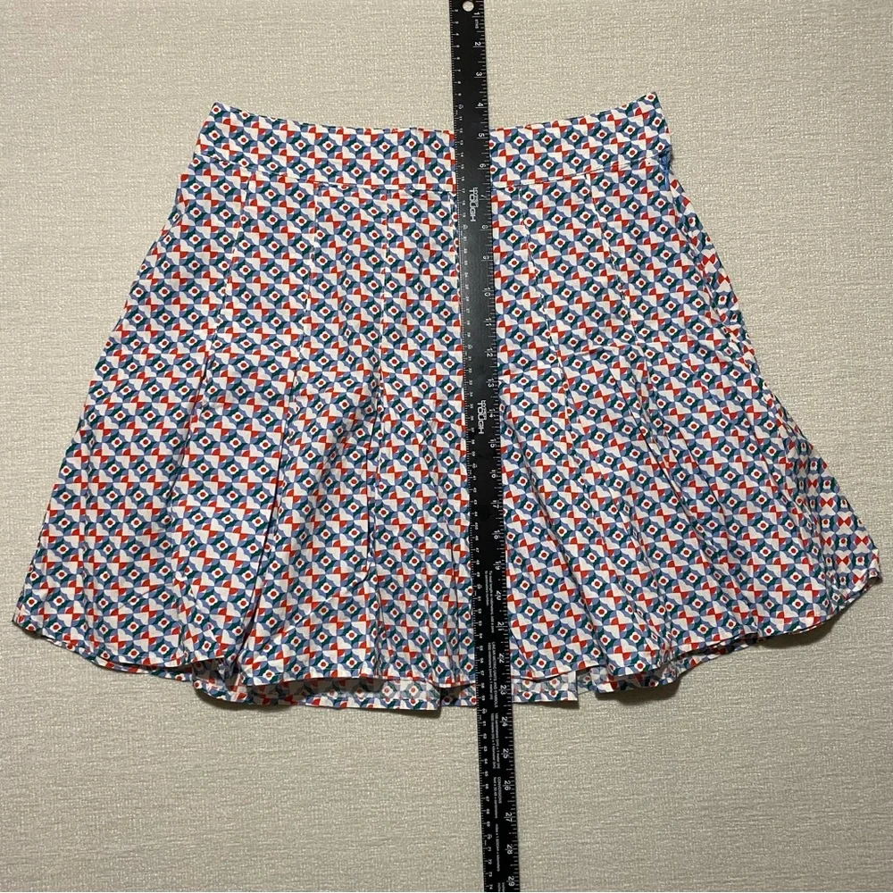 Anthropologie Multicolor Geometric Skater Skirt - Picture 4 of 6